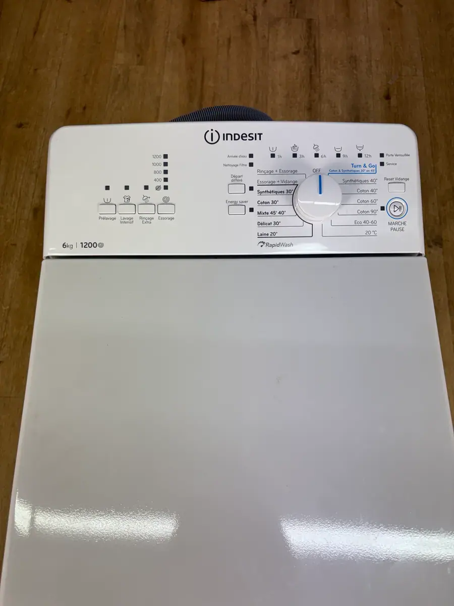 INDESIT | Lave linge hublot 6 kg BTWL6240FR/N – Image 5