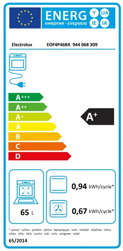 ELECTROLUX | Four encastrable 65 L EOF4P46BX – Image 7