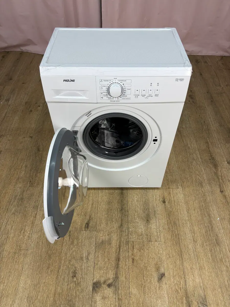 PROLINE | Lave linge hublot 6 kg FP6120DWH – Image 2