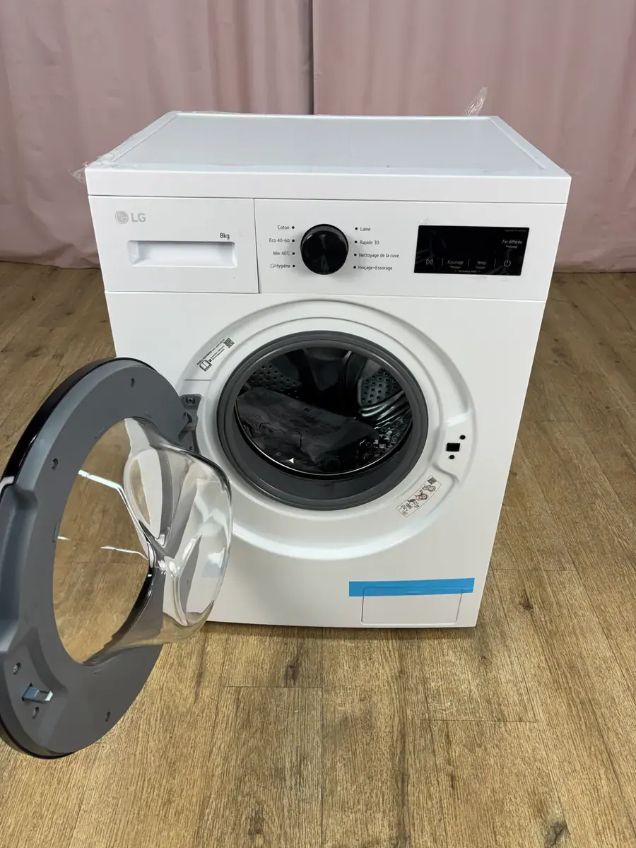 LG | Lave linge hublot 8 kg F84N15WHSB – Image 2