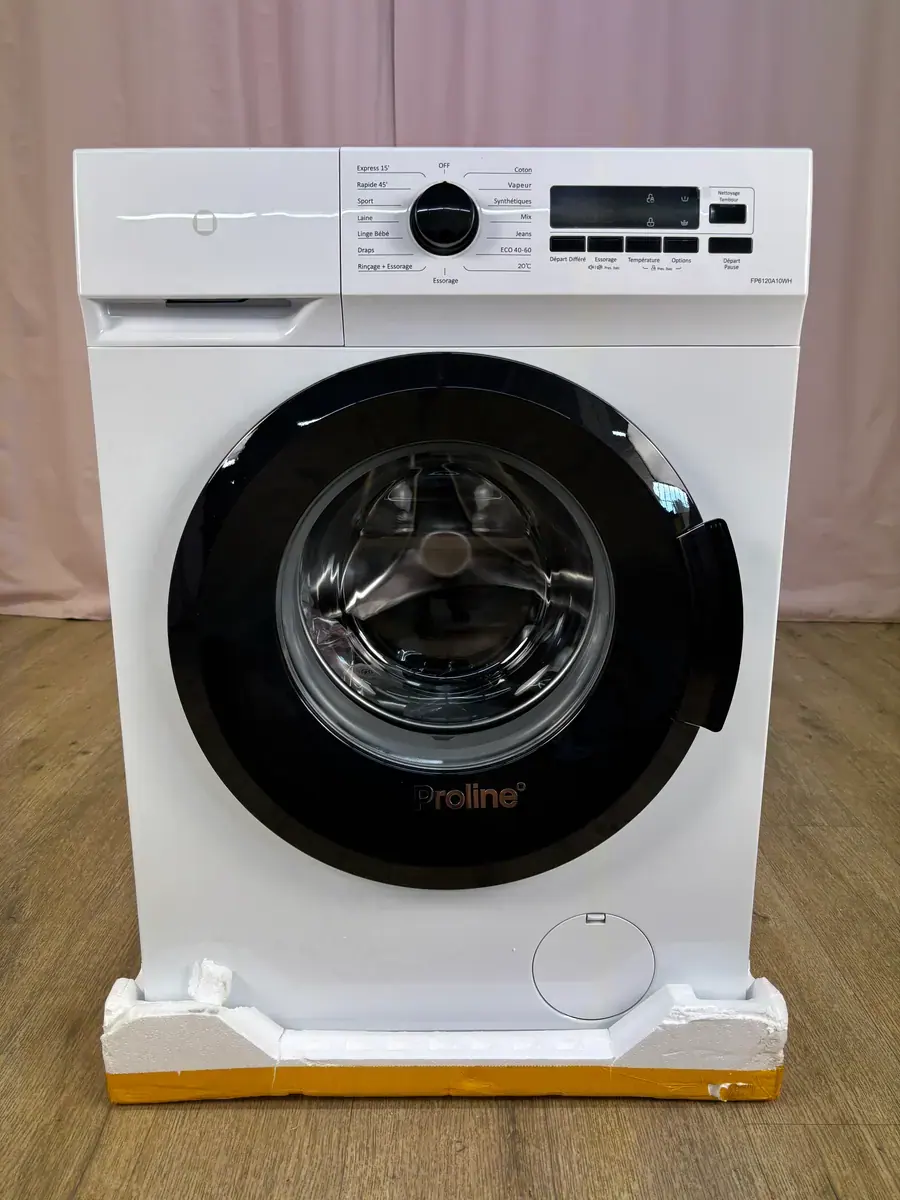 PROLINE | Lave linge hublot 6 kg FP6120A10WH