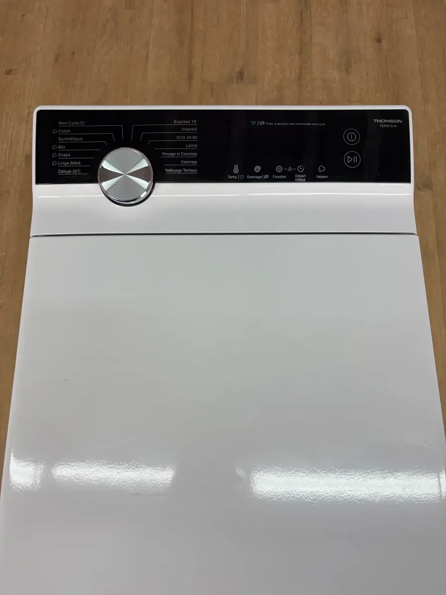 THOMSON | Lave linge top 8 kg TOP8131A – Image 6