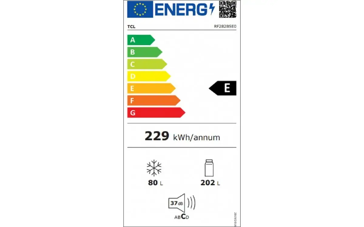 TCL | Réfrigérateur combiné 282 L RF282BSE0 – Image 7