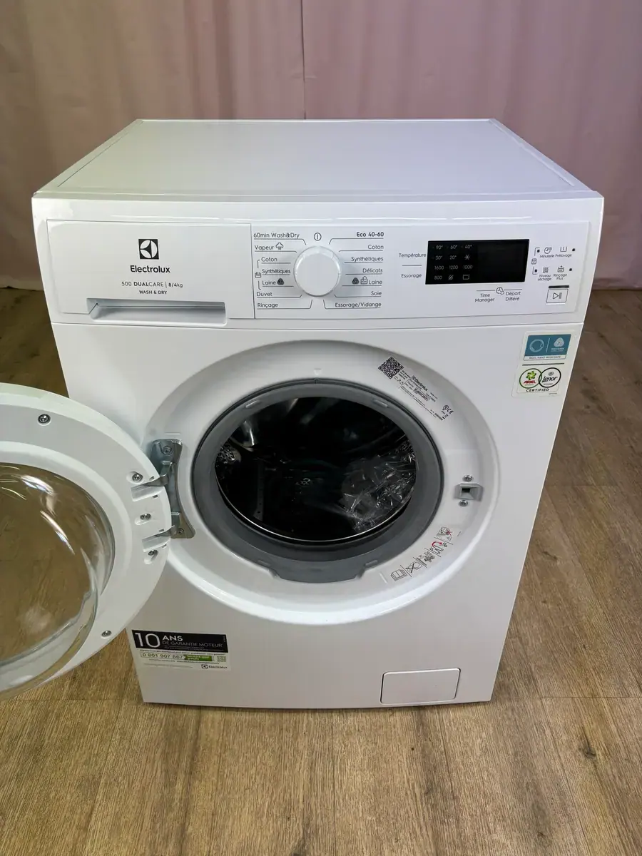 ELECTROLUX | Lave linge séchant 8 kg / 4 kg EWW8416DB – Image 2