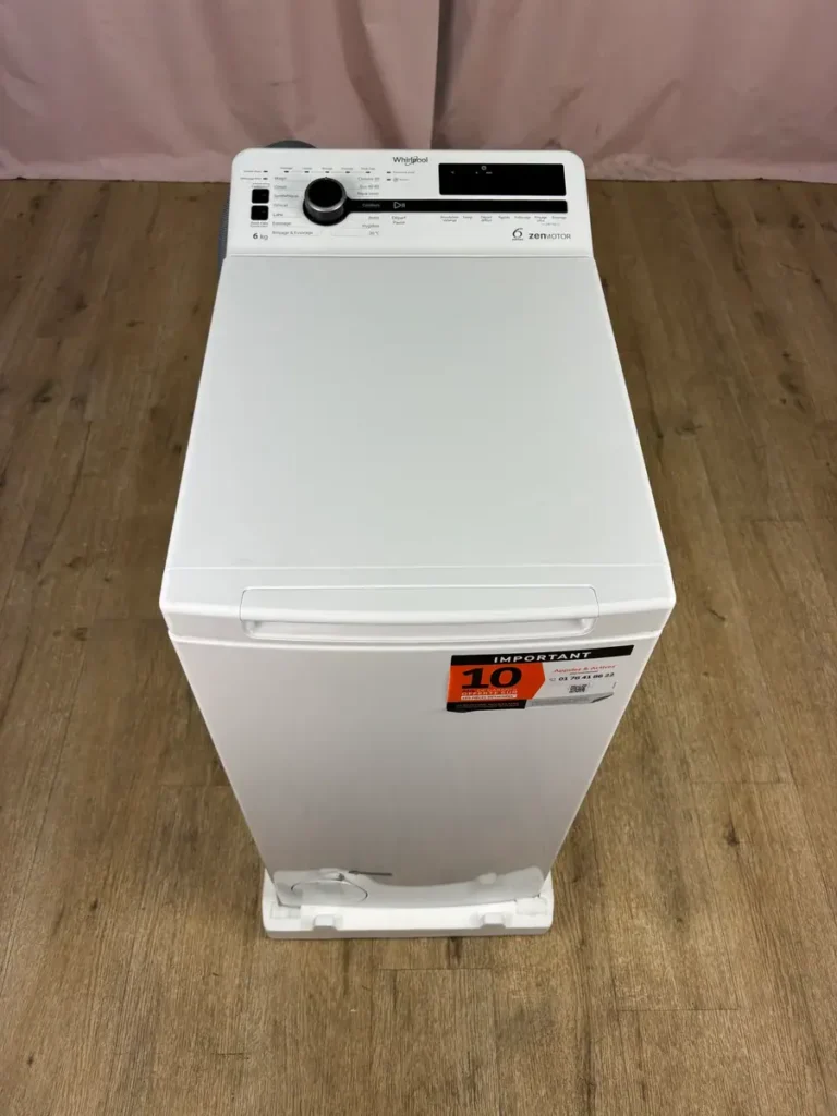 WHIRLPOOL | Lave linge top 6 kg TDLRB 6252BS FR/N