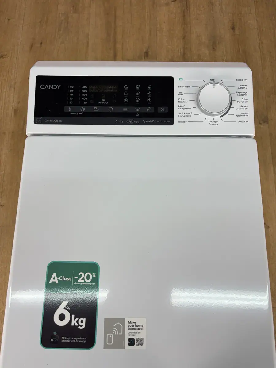 CANDY | Lave linge hublot 6 kg TCAS266TM8-FR – Image 6