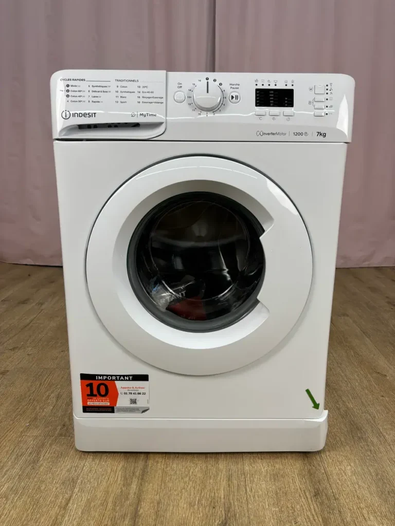 INDESIT | Lave linge hublot 7 kg MTWA71296WFR